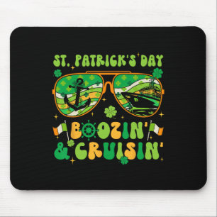 St Patricks Day Cruise Matching Cruising Boozing D Mousepad