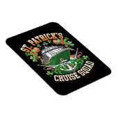 St Patrick's Day Cruise Squad 2025 Family Matching Magnet (Rechte Seite)