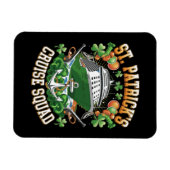 St Patrick's Day Cruise Squad 2025 Family Matching Magnet (Horizontal)