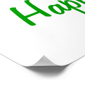 St. Patrick's Day Cupcake Poster (Ecke)