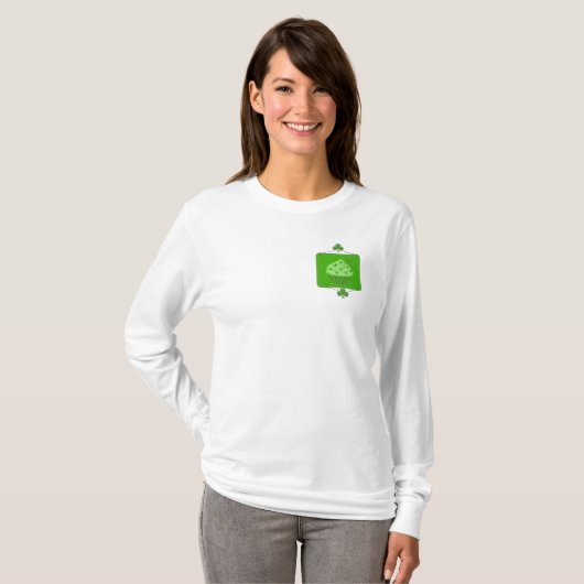 St. Patrick's Day Cupcake T-Shirt (Vorne ganz)