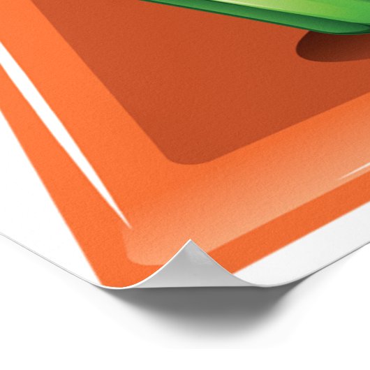 St Patricks Day Cupcakes Poster (Ecke)