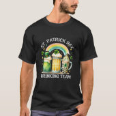 St. Patrick's Day Custom Funny T-Shirt - Drinkteam (Vorderseite)