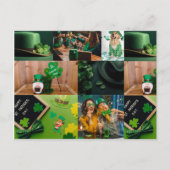 St. Patrick's Day CUSTOM Grußkarte Postkarte (Vorderseite)