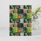 St. Patrick's Day CUSTOM Party wird zu St. Patrick Einladung (Stehend Vorderseite)