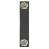 St Patricks Day Dabbing Leprechaun Dab Tance Kurzer Tischläufer (Vorderseite)