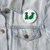 St. Patrick's Day Dackeln Button (Beispiel)