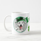 St. Patrick's Day Dalmatiner Kaffeetasse (Links)
