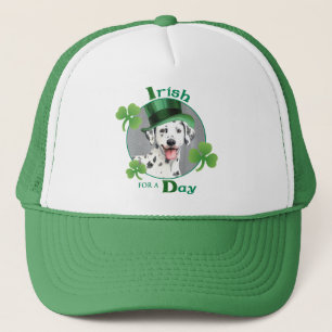 St. Patrick's Day Dalmatiner Truckerkappe