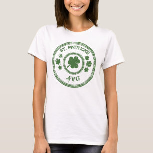 St. Patrick's Day Damen T-Shirt/Kleeblätter T-Shirt