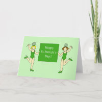 St. Patrick's Day Dancing Ladys