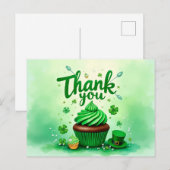 St. Patrick's Day Dankeschön Karte (Vorne/Hinten)