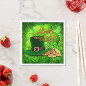 St. Patrick's Day - "Das Glück der Iren" Serviette (Beispiel)