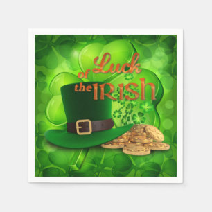 St. Patrick's Day - "Das Glück der Iren" Serviette