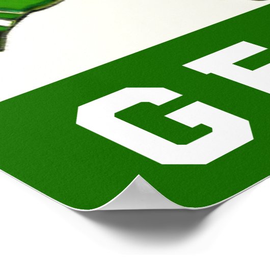 St. Patrick's Day Decor Poster (Ecke)