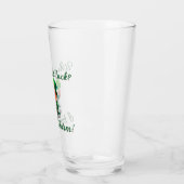 St. Patricks Day, der Glück braucht, ich habe Char Glas (Links)
