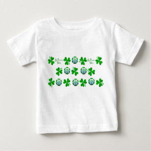 St. Patrick's Day Design Baby-Jersey-T - Shirt-Whi Baby T-shirt