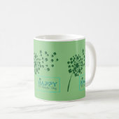 St. Patrick's Day Design Kaffeetasse (VorderseiteRechts)
