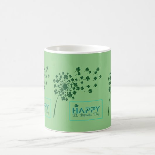 St. Patrick's Day Design Kaffeetasse (Mittel)