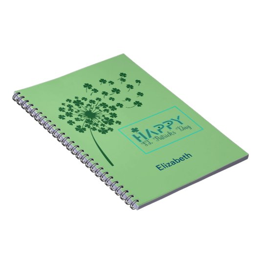 St. Patrick's Day Design Notizblock (Rechte Seite)