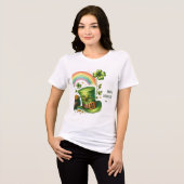 ST PATRICK'S DAY DESIGN T.SHIRT Tri-Blend SHIRT (Vorderseite voll)