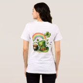ST PATRICK'S DAY DESIGN T.SHIRT Tri-Blend SHIRT (Rückseite voll)