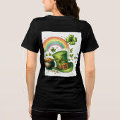 ST PATRICK'S DAY DESIGN T.SHIRT Tri-Blend SHIRT (Rückseite)