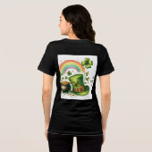 ST PATRICK'S DAY DESIGN T.SHIRT Tri-Blend SHIRT (Rückseite voll)
