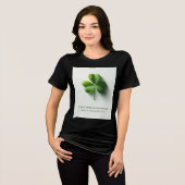 ST.PATRICK'S DAY DESIGN Tri-Blend SHIRT (Vorderseite voll)