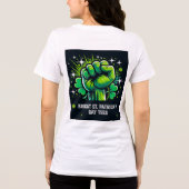 ST PATRICK'S DAY DESIGN Tri-Blend SHIRT (Rückseite)