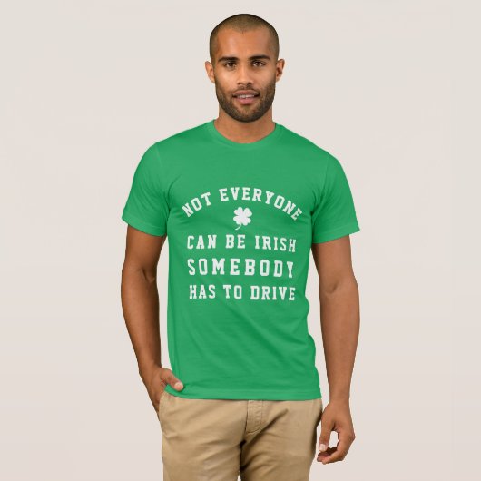 St. Patrick's Day Designated Driver T-Shirt (Vorne ganz)