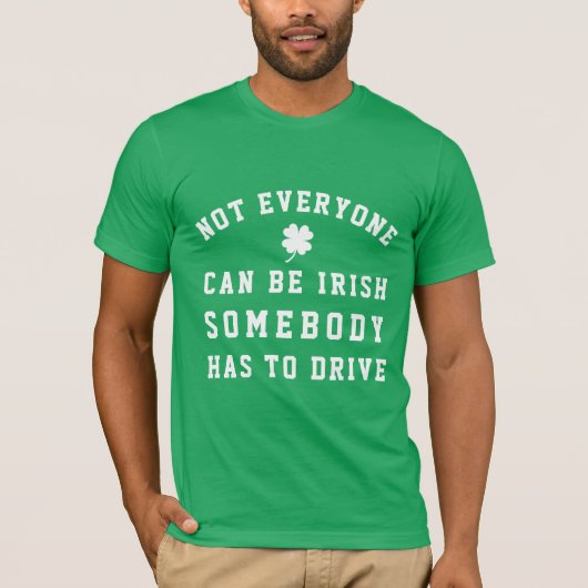 St. Patrick's Day Designated Driver T-Shirt (Vorderseite)