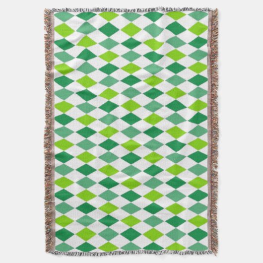 St. Patrick's Day Diamond Shape Pattern-54603 Decke (Vorderseite Vertikal)