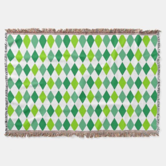 St. Patrick's Day Diamond Shape Pattern-54603 Decke (Vorderseite)