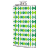 St. Patrick's Day Diamond Shape Pattern-54603 Flachmann (Links)