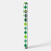St. Patrick's Day Diamond Shape Pattern-54603 iPhone Hülle (Linke Seite)