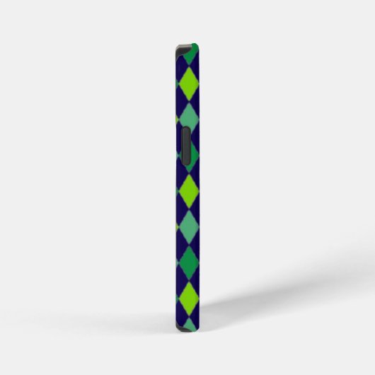St. Patrick's Day Diamond Shape Pattern-54603 iPhone Hülle (Rechte Seite)