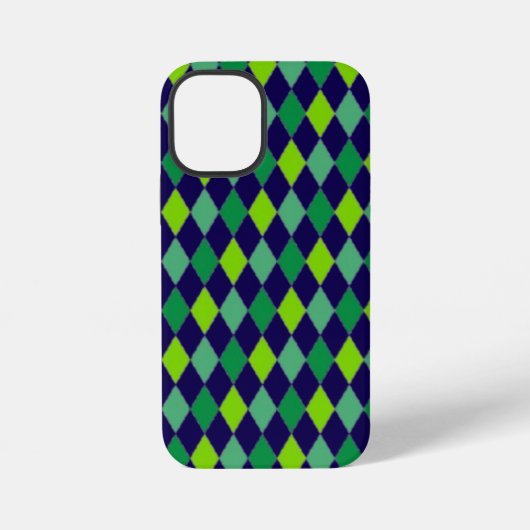 St. Patrick's Day Diamond Shape Pattern-54603 iPhone Hülle (Rückseite)