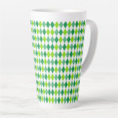 St. Patrick's Day Diamond Shape Pattern-54603 Milchtasse (Rechte Ecke)