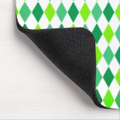 St. Patrick's Day Diamond Shape Pattern-54603 Mousepad (Ecke)
