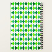 St. Patrick's Day Diamond Shape Pattern-54603 Notizblock (Rückseite)