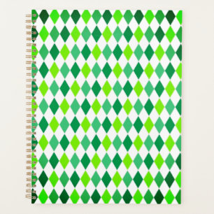 St. Patrick's Day Diamond Shape Pattern-54603 Planer