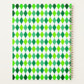 St. Patrick's Day Diamond Shape Pattern-54603 Planer (Rückseite)
