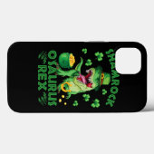 St. Patricks Day Dinosaur Kleeblätter Coins and Lu Case-Mate iPhone Hülle (Rückseite (Horizontal))