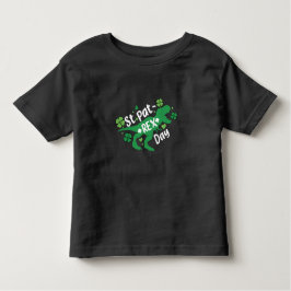St. Patrick's Day Dinosaurier T-Shirt für Kinder P