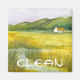 St Patrick's Day Dish Washer Magnet by Bonhovey