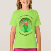 St. Patrick's Day Distressed Irish Leprechaun T-Shirt (Vorderseite)