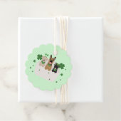 St Patricks Day Dog Mail Geschenkanhänger (Beispiel)