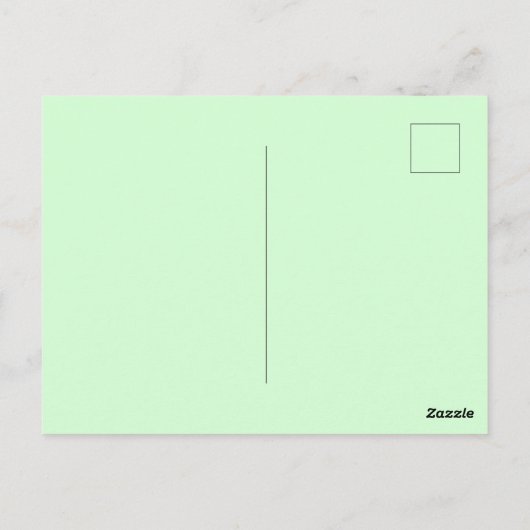 St Patricks Day Dog Mail Postkarte (Rückseite)