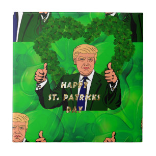 St. Patricks Day Donald Trump Fliese